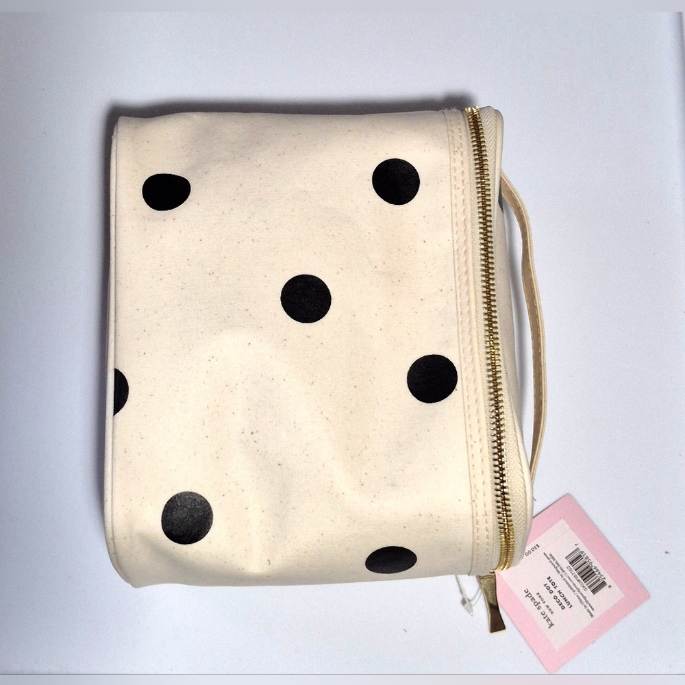 NWTKate Spade NewYork Insulated Soft Cooler Lunch Tote with Double Zipper Close. - Picture 13 of 14
